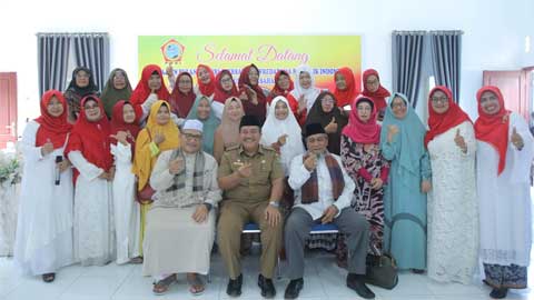 PWRI Kabupaten Asahan Adakan Pengajian Bulanan