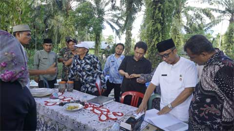 Tim Penilai tingkat Provinsi Kunjungi BUMNag Sumber Baru Nagari Koto Baru, Pasbar