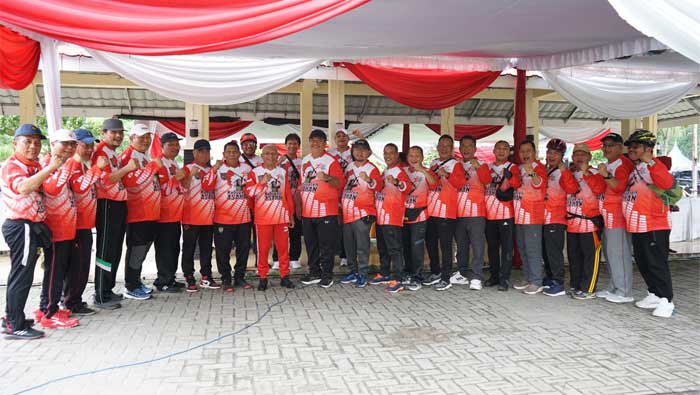 Pemkab Asahan Sambut HUT RI ke-78 dengan Fun Bike