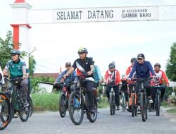 Bupati Asahan bersama Komunitas Sepeda Meriahkan HUT RI ke-78 dengan Gowes Bersama
