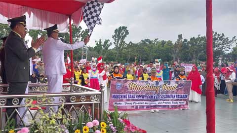 Lomba Marching Band Pasaman Barat