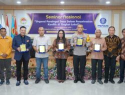Bupati Asahan saat Seminar Nasional DPC Peradi Astara