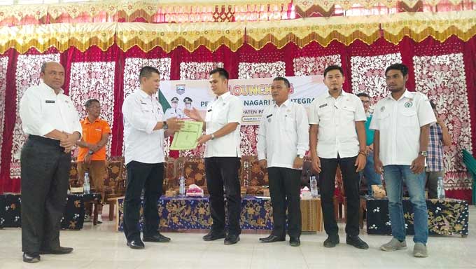 Pemkab Pasbar Launching Pembinaan Nagari Terintegrasi