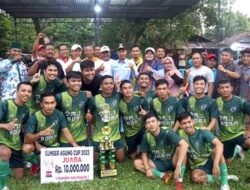 Tim Julio Cell Juara Open Turnamen Taruna FC Cup 2023