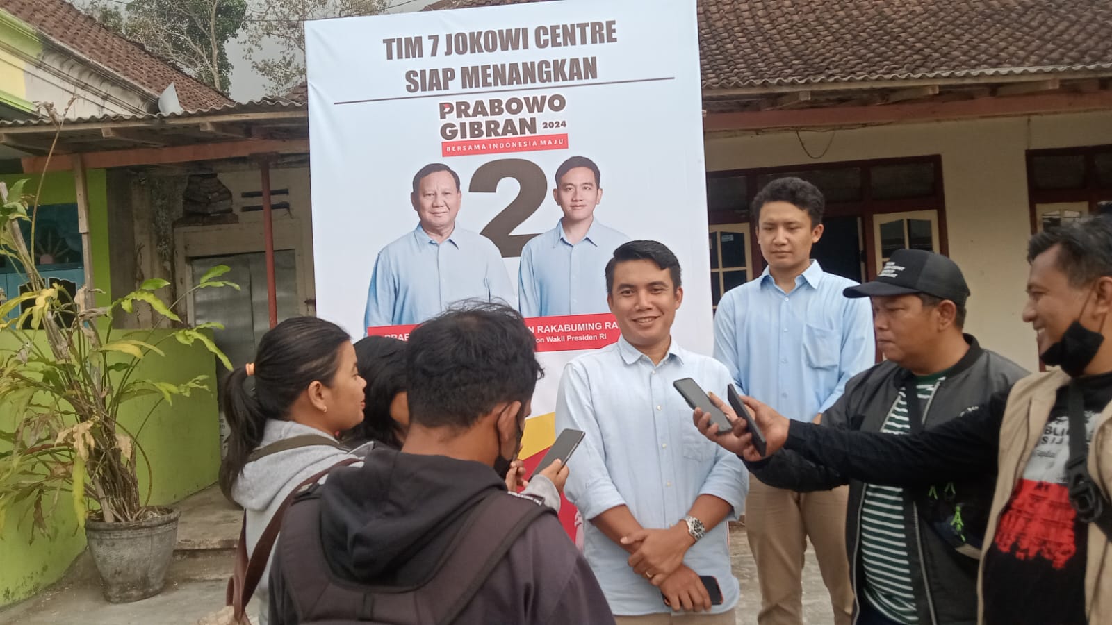 IMG-20231130-WA0058 Tim 7 Jokowi Centre Blitar Dirikan Posko Pemenangan Prabowo-Gibran