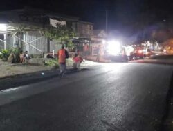 Perbaikan Jalan Utama di Tlogosari