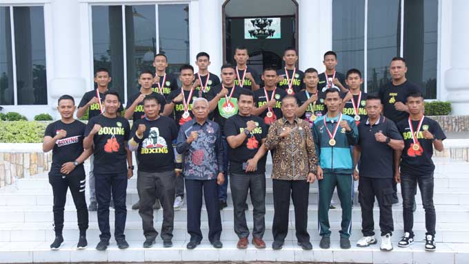Pertina Kabupaten Asahan Laporkan Prestasi Atlet di Kejurda
