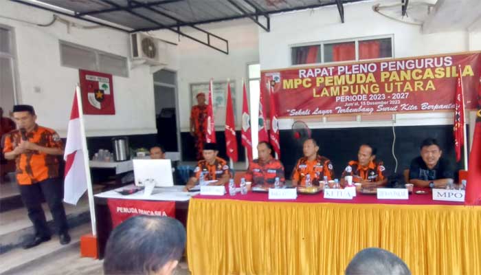 Rapat Pleno Perdana MPC Pemuda Pancasila Lampung Utara