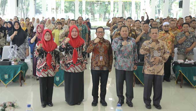 PNS Pemerintah Kabupaten Asahan Ikuti Sosialisasi LHKASN