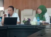 Sekretaris Ditjen Rehabilitasi Sosial, Salahudin Yahya (kanan), dan Plt Direktur Rehabsos Penyandang Disabilitas, Ani Martina