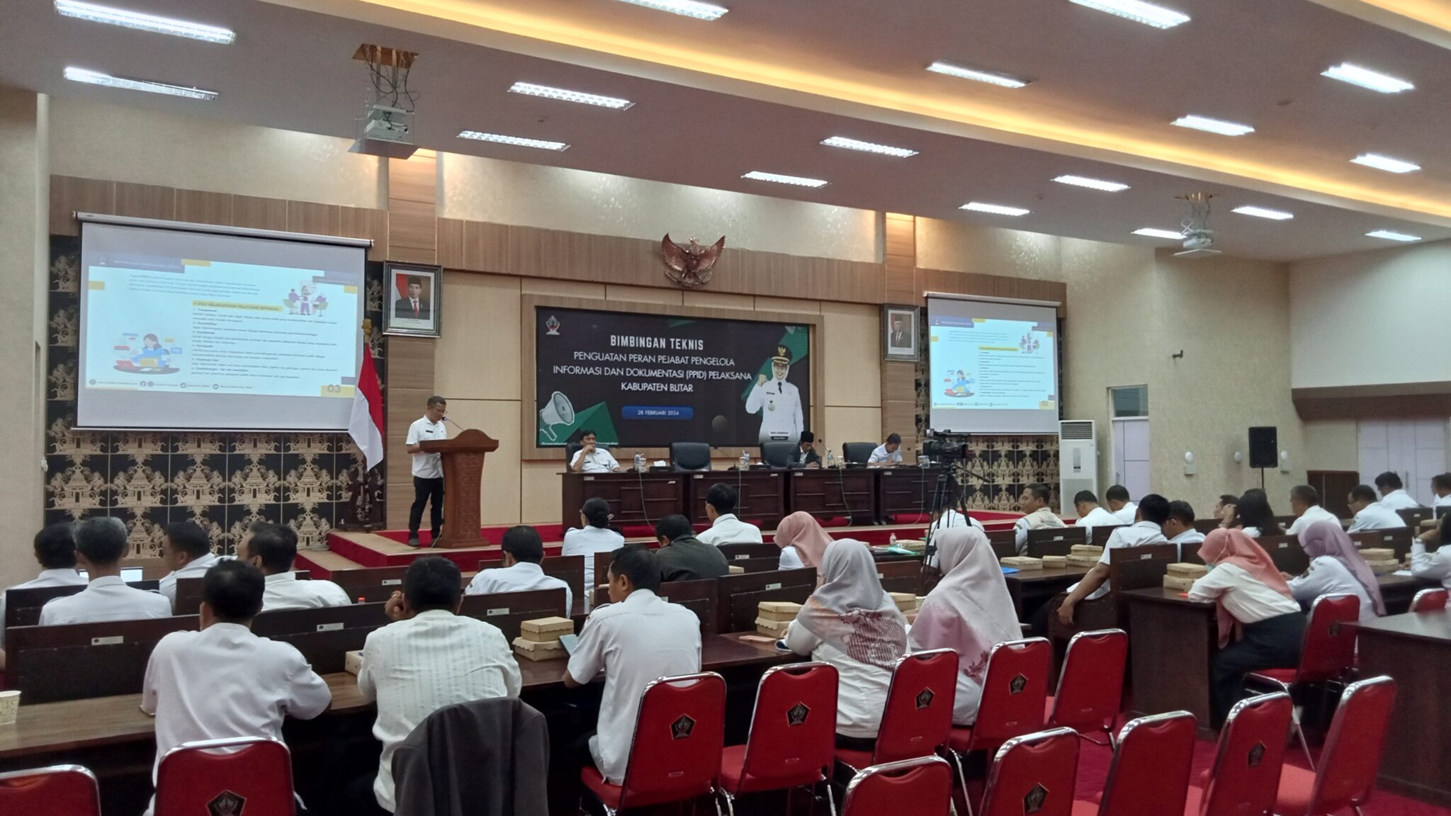 Bimtek Penguatan Peran Pejabat PPID Pelaksana Tahun 2024