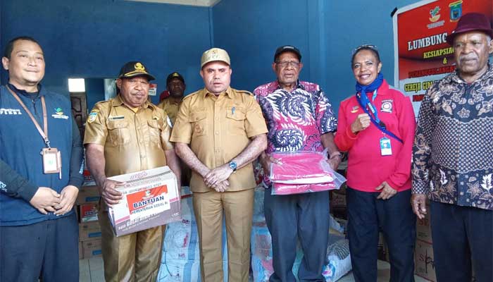 Kemensos Stok Kembali Lumbung Sosial di Tolikara