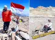 Khansa Syahlaa sukses kibarkan bendera Merah Putih di puncak Gunung Aconcagua, Argentina