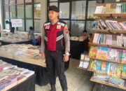Polres Banjarnegara Kawal Bazar Buku Rangkaian Hari Jadi Banjarnegara ke-453