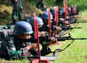 Prajurit Mako Puspenerbal Asah Kemampuan Menembak