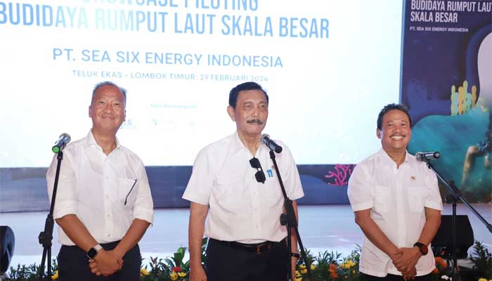 Showcase Piloting Budidaya Rumput Laut Skala Besar di Teluk Ekas, Lombok Timur, Nusa Tenggara Barat