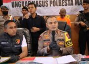 kapolresta-magelang-di-konferensi-pers Kapolresta Magelang, KBP Mustofa dalam konferensi pers di Ruang Media Center.