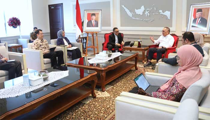 Abdullah-Azwar-Anas-bertemu-dengan-Kepala-BRIN Menteri PANRB, Abdullah Azwar Anas bertemu Kepala BRIN, Laksana Tri Handoko.