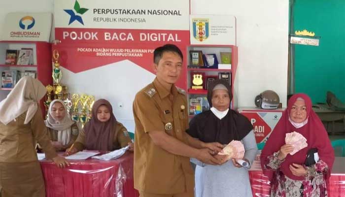 KPM Kampung Lembasung Way Kanan Terima BLT Dana Desa Sampai Juli