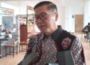 Kepala Dinas Kesehatan Kota Malang, Khusnul Muarif saat dikonfirmasi di luar ruangan gedung sesaat usai kegiatan penyuluhan anti narkoba