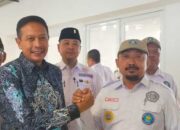 Pj. Walikota Malang, Wahyu Hidayat bersama Ketua DPC GANN Malang Raya, Dwi Indrotito Cahyono saat training of trainer. (f/ist)