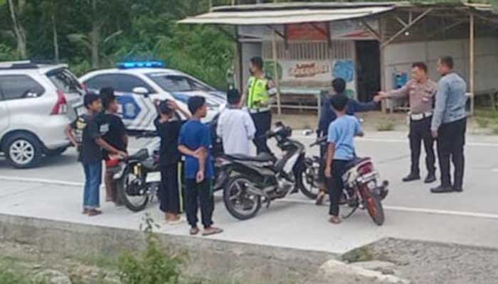 balap-liar Polres Kebumen Adakan Patroli Gabungan