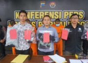 Polres Purbalingga adakan konferensi pers terkait kasus pembunuhan