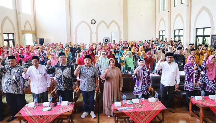 Keluarga Besar Korwilcambidik Kecamatan Pituruh Halal Bihalal Bersama Bupati Purworejo