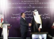 Menteri-Agama-Yaqut-Cholil-Qoumas-bersama-Menteri-Haji-dan-Umrah-Arab-Saudi,-Tawfiq-bin-Fawzan-Al-Rabiah Menteri Agama Yaqut Cholil Qoumas bersama Menteri Haji dan Umrah Arab Saudi, Tawfiq bin Fawzan Al-Rabiah