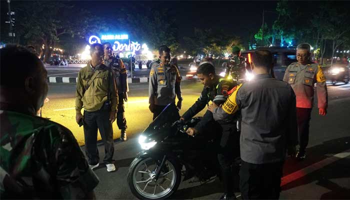 Polres Purworejo Amankan Puluhan Motor dengan Knalpot Brong di Malam Takbiran