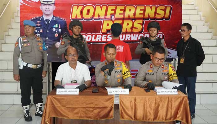 Satres Narkoba Polres Purworejo bekuk pengedar Narkoba