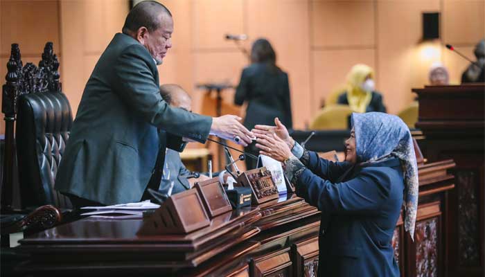 Sidang Paripurna ke-10 DPD RI di Gedung Nusantara V Komplek Parlemen, Jakarta