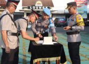 Kapolres Purworejo Pimpin Upacara Serah Terima Jabatan Kasat Res Narkoba