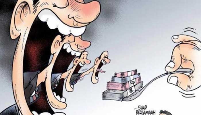 ilustrasi-suap-berjamaah Ilustrasi suap berjamaah