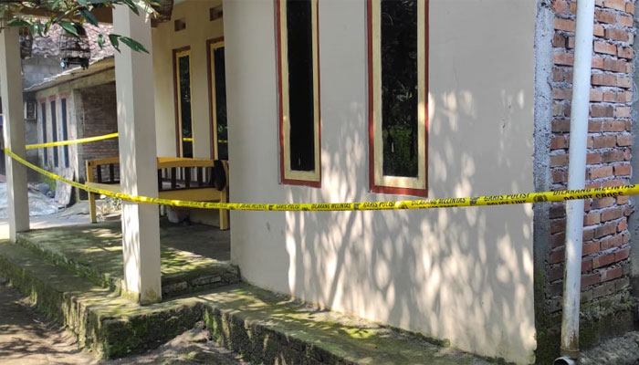 TKP perkelahian di Dusun Candi RT 15 RW 16, Desa Kebonagung, Kecamatan Tegalrejo, Kabupaten Magelang, Jawa Tengah