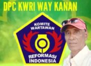 Ali-Hanapiah Wakil Ketua DPC KWRI Way Kanan, Ali Hanapiah