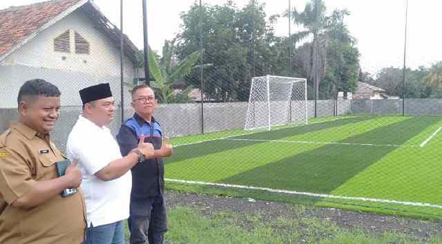 Pemdes Cikopo di Surakarta Sukses Wujudkan Lapangan Mini Soccer Bertaraf Internasional