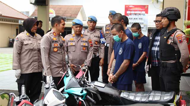 Satreskrim Polres Purworejo Berhasil Bekuk Kawanan Pencuri Traktor