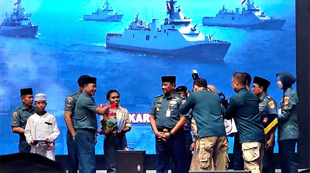 Koarmada RI Peringati Isra Mikraj sekaligus Tasyakuran HUT ke-3