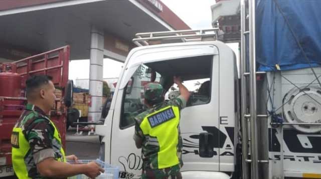 Koramil 13/Kranggan Gelar Jumat Berkah