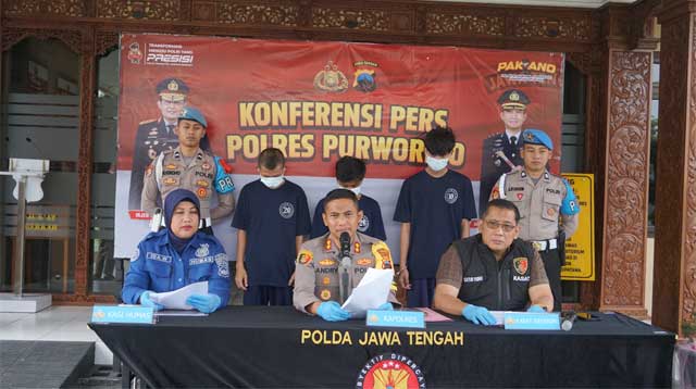 Satreskrim Polres Purworejo Bekuk Komplotan Pencuri Hewan Ternak