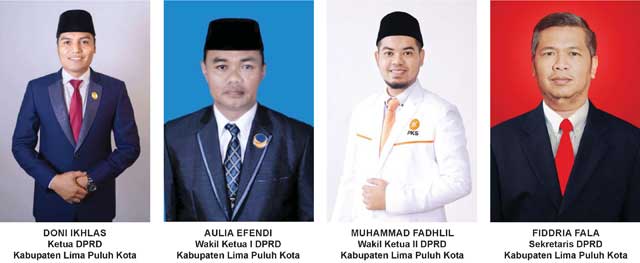 Pimpinan DPRD Kabupaten Limapuluh Kota