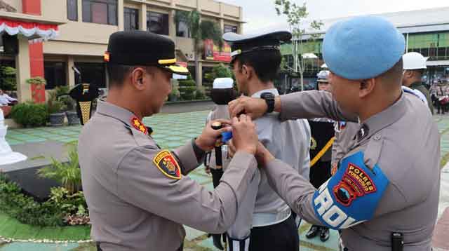Kapolres Purworejo Pimpin Gelar Apel Pasukan Operasi Patuh Candi 2025