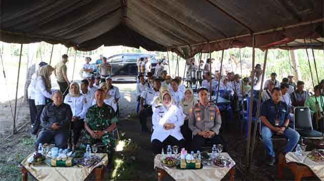 Kapolres Purworejo Pimpin Tanam Jagung Serentak Kwartal III di Desa Patutrejo