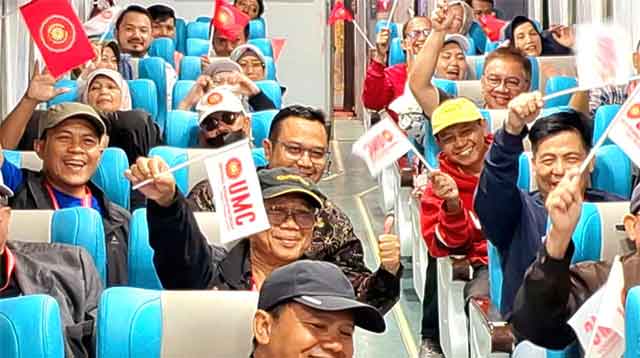 Universitas Muhammadiyah Cirebon Sewa Satu Kereta Penuh untuk RKAT Banyuwangi