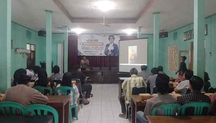 Anggota MPR RI Fraksi Nasdem, Amelia Anggraini dalam acara sosialisasi Empat Pilar Kebangsaan di Banjarnegara