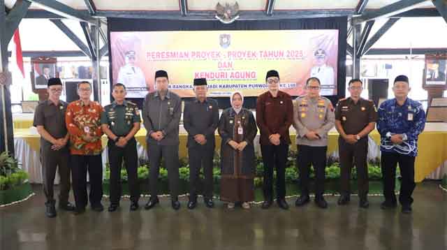 Bupati Purworejo Resmikan 24 Proyek Pembangunan Daerah Tahun Anggaran 2025