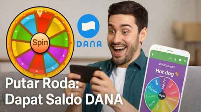 Game Spin The Wheel/Putar Roda, aplikasi menawarkan uang bagi pemainnya