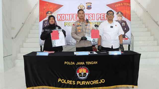 Satreskrim Polres Purworejo Bekuk ‎Sindikat Penipuan Polisi Gadungan