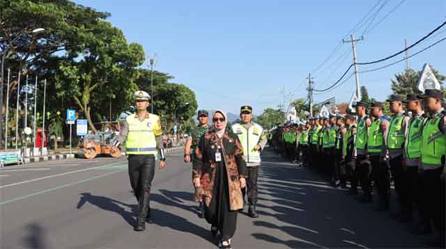 Polres Purworejo gelar apel gelar pasukan Ketupat Candi 2026